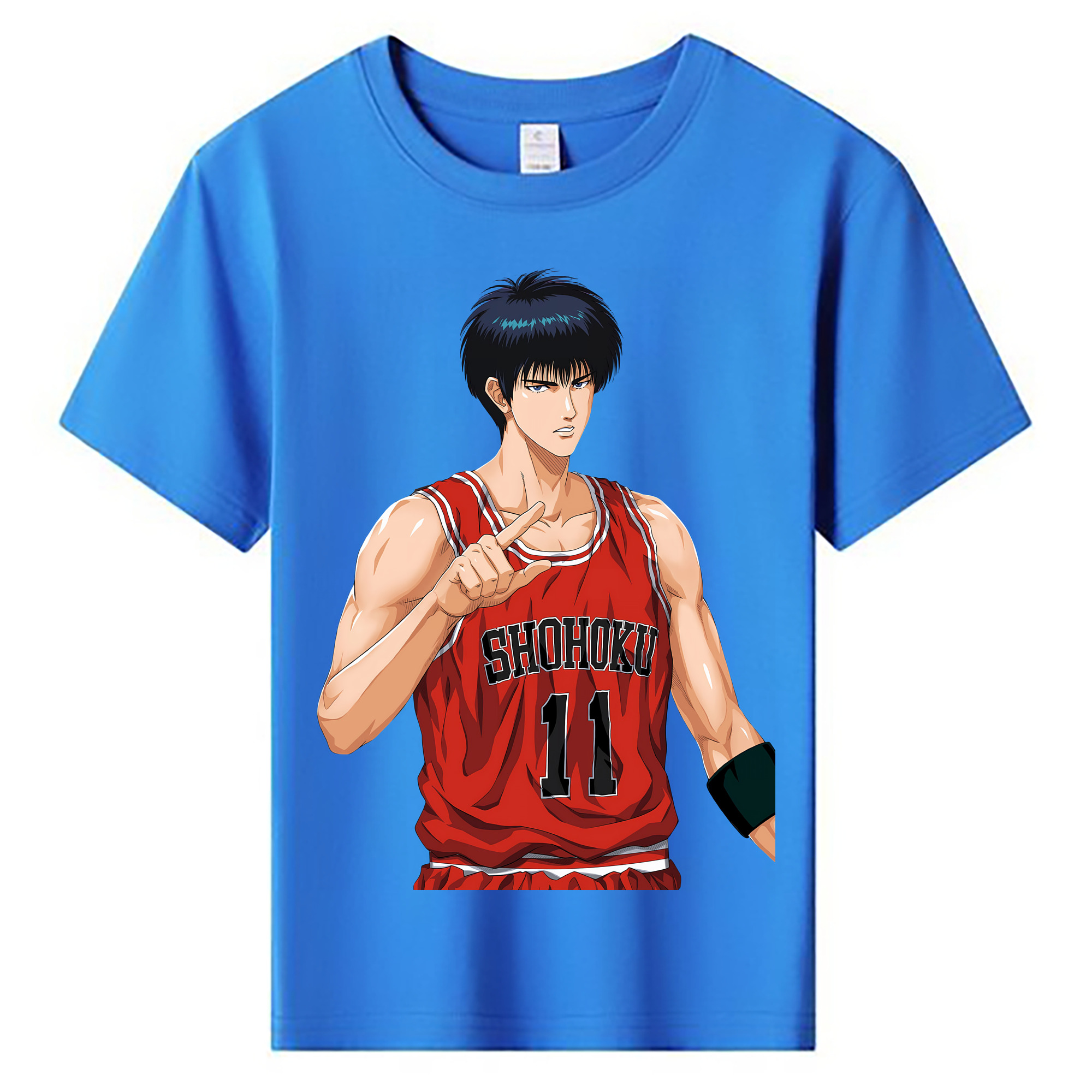 （画像用） SLAM DUNK／スラムダンク 綿100％キッズTシャツ（フロントプリント）
